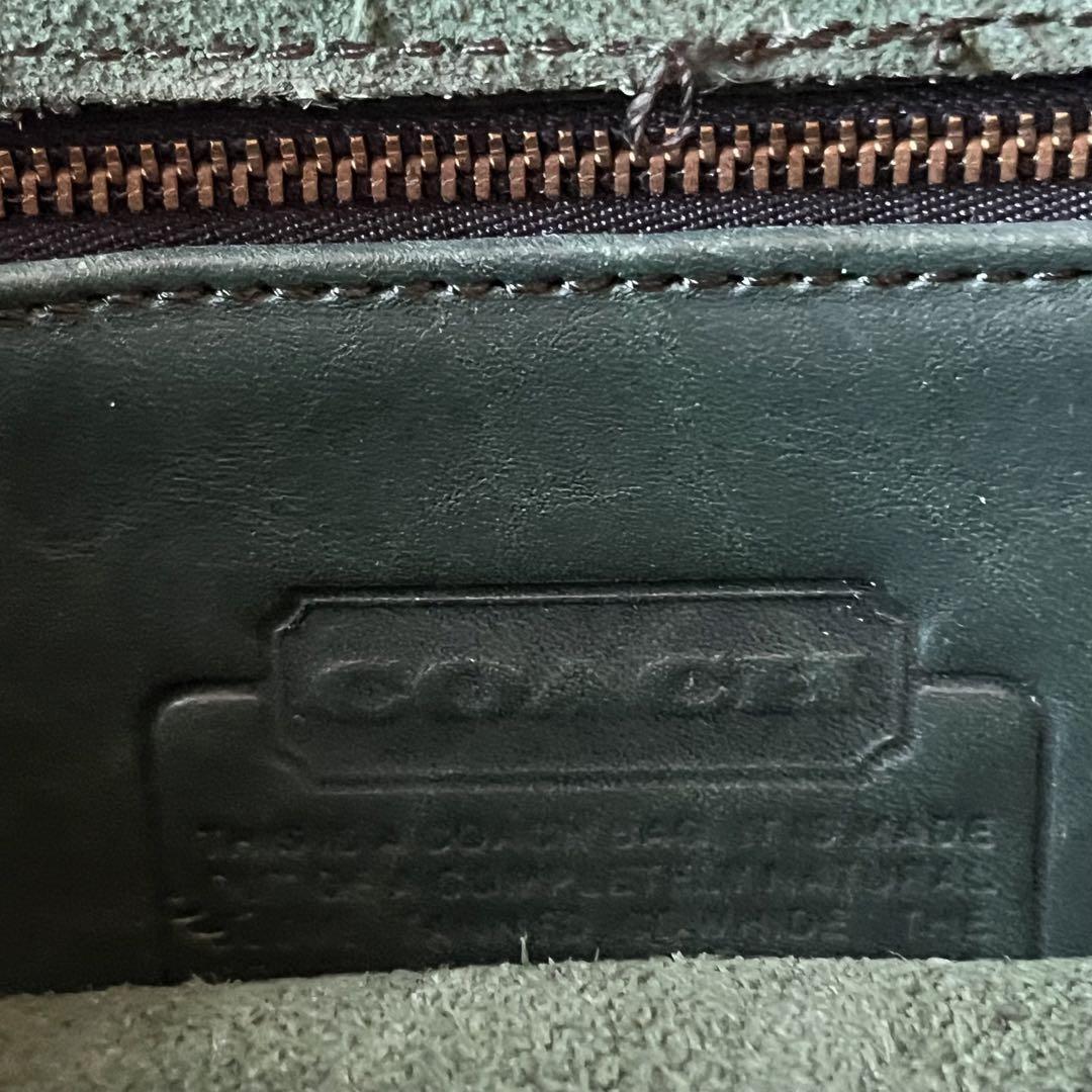 OLD COACH ショルダーバッグ レザーバッグ グラブタンレザー