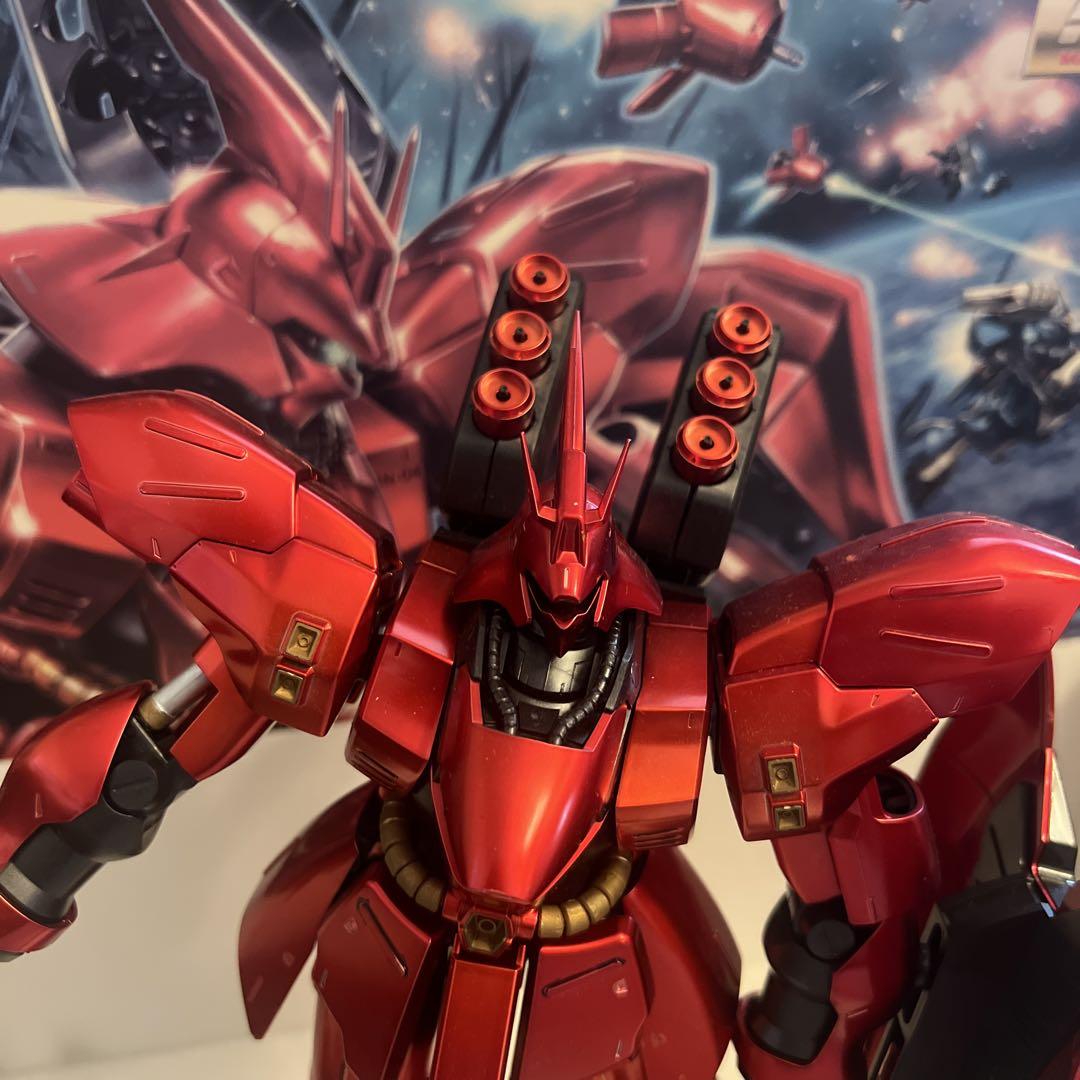 MG MSN-04 サザビー　メタリックコーティングVer. 完成品