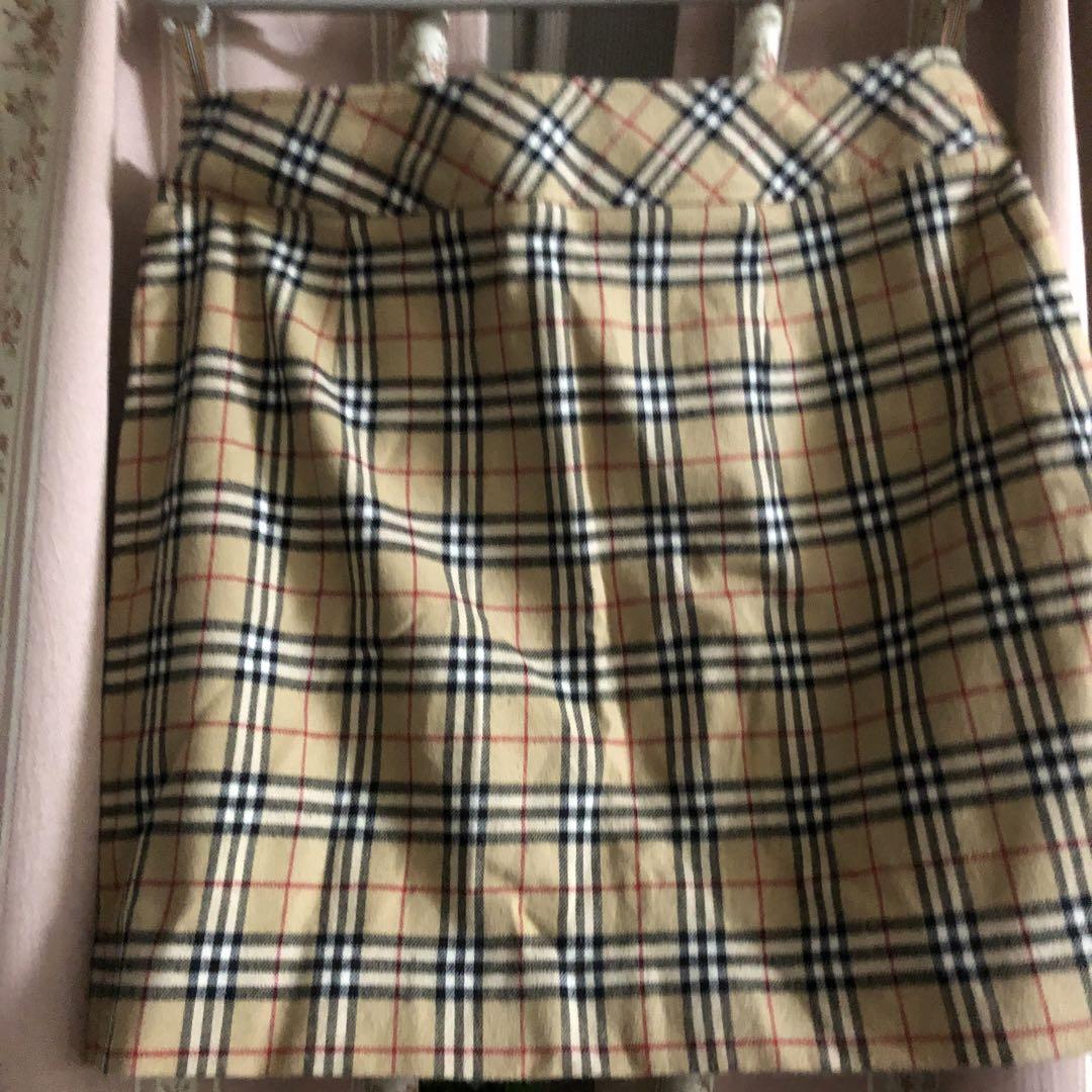 Burberrys Blue Label チェックミニスカート