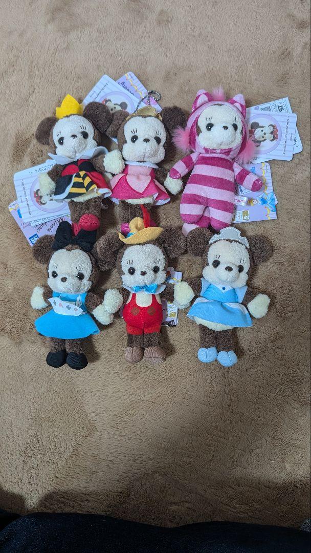 ディズニー　ミニー　クチュール ミニーマウス　ぬいぐるみ　キーチェーン