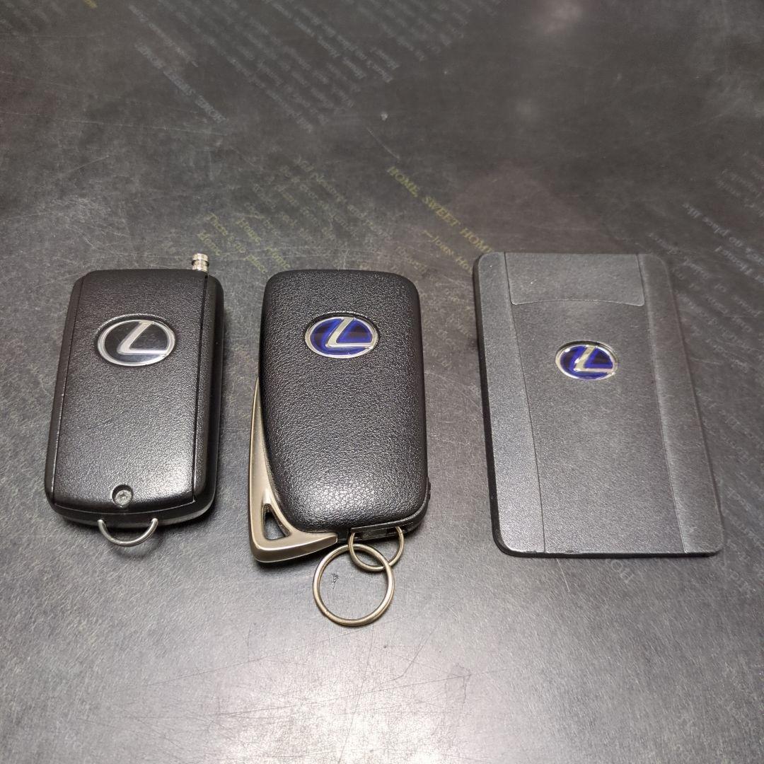 LEXUS　NXスペアキー、カードキー、エンジンスターターセット