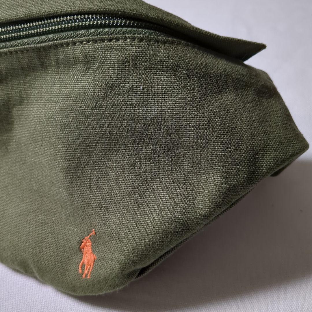 POLO RALPH LAUREN コットン キャンパス ウエストバッグ