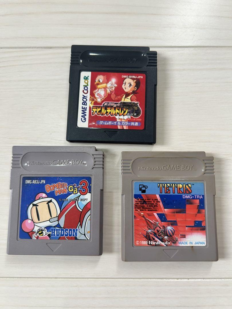 まとめ売りゲームボーイ ソフト 3本セット - メルカリ
