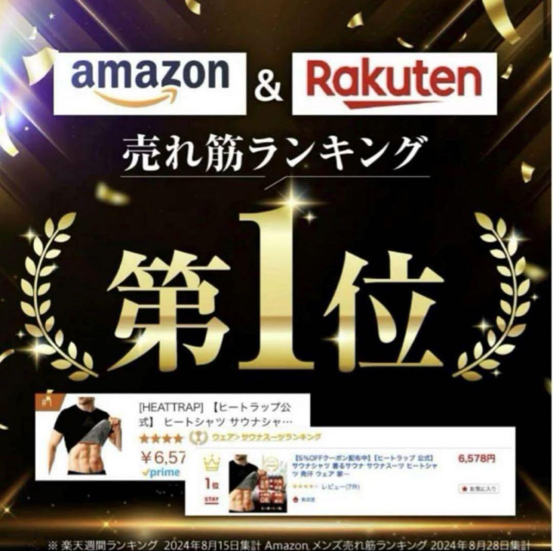 【2枚セット】サウナシャツ　ヒートラップ　HEATTRAP　Mサイズ