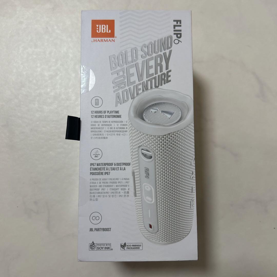 JBL FLIP6 WHITE