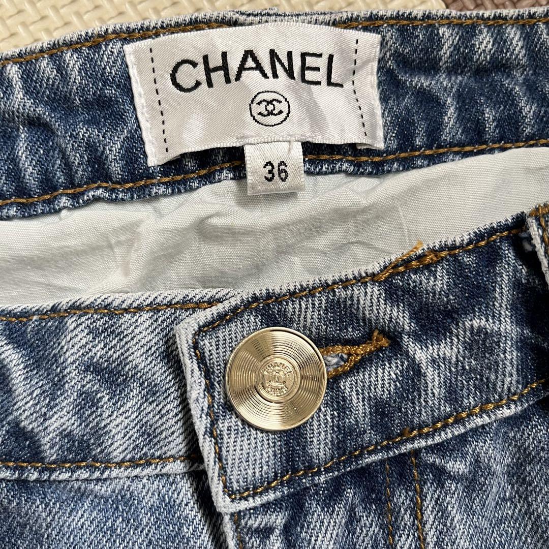 COCO CHANEL デニムショートパンツ