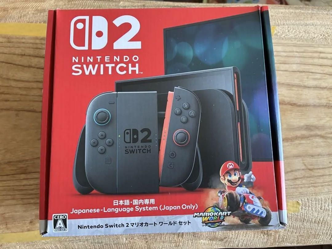 Nintendo Switch 2 本体 日本語対応、購入証明書付 - メルカリ