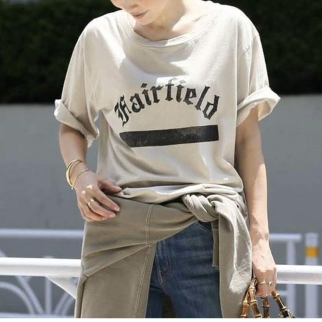 Deuxieme Classe ドゥーズィエム クラスバックプリントTシャツ