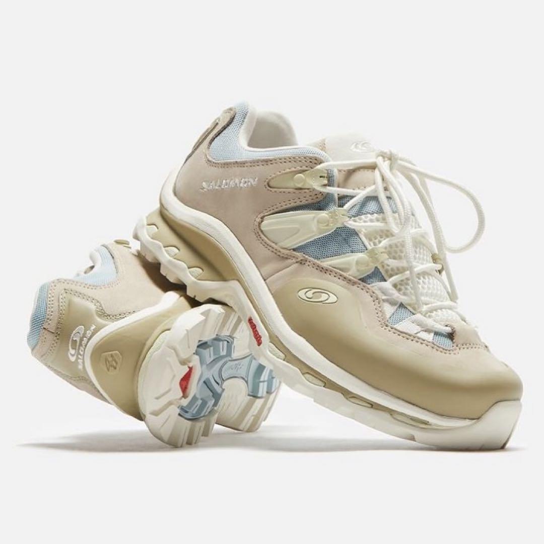 靴 salomon xt-quest blue white 27cm
