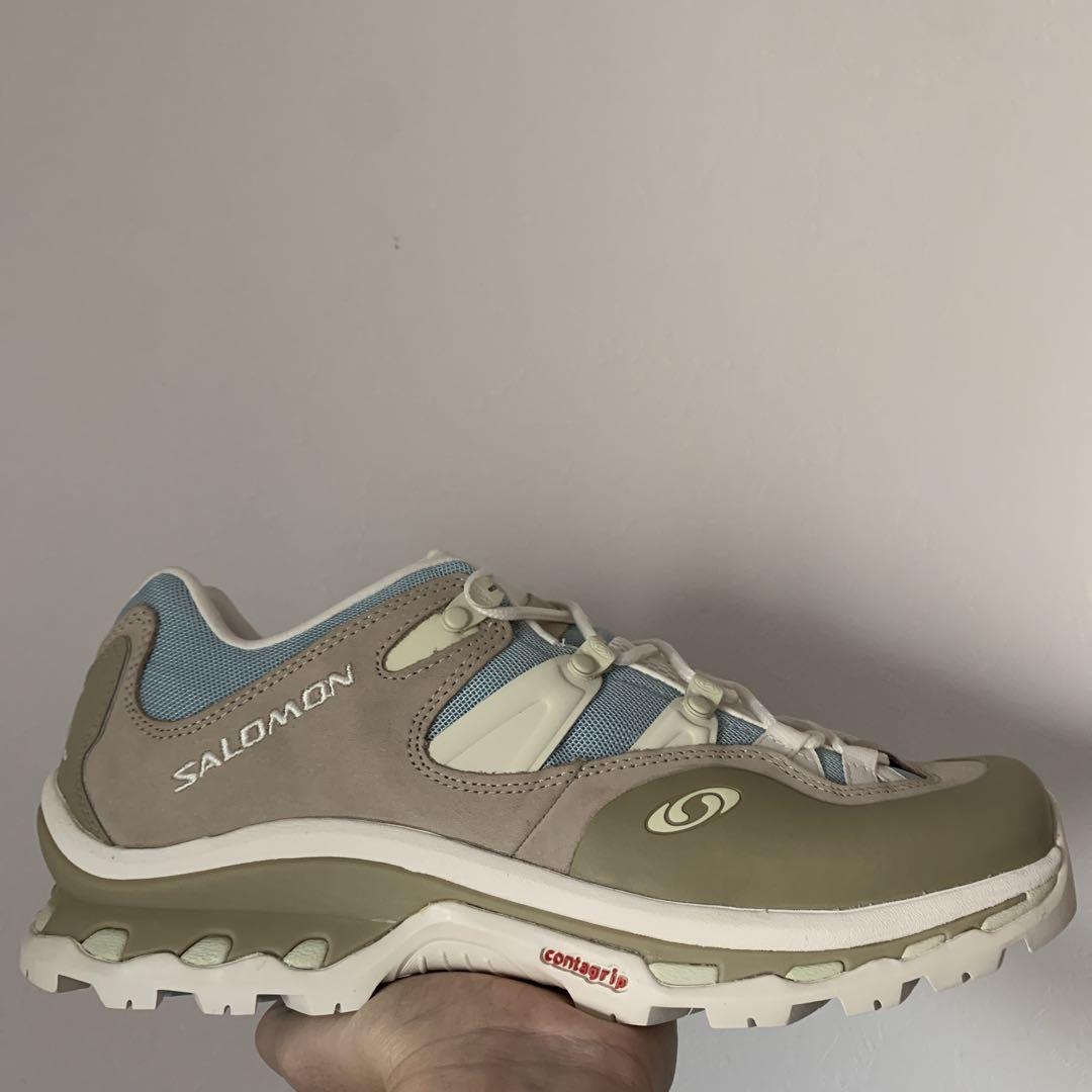 靴 salomon xt-quest blue white 27cm