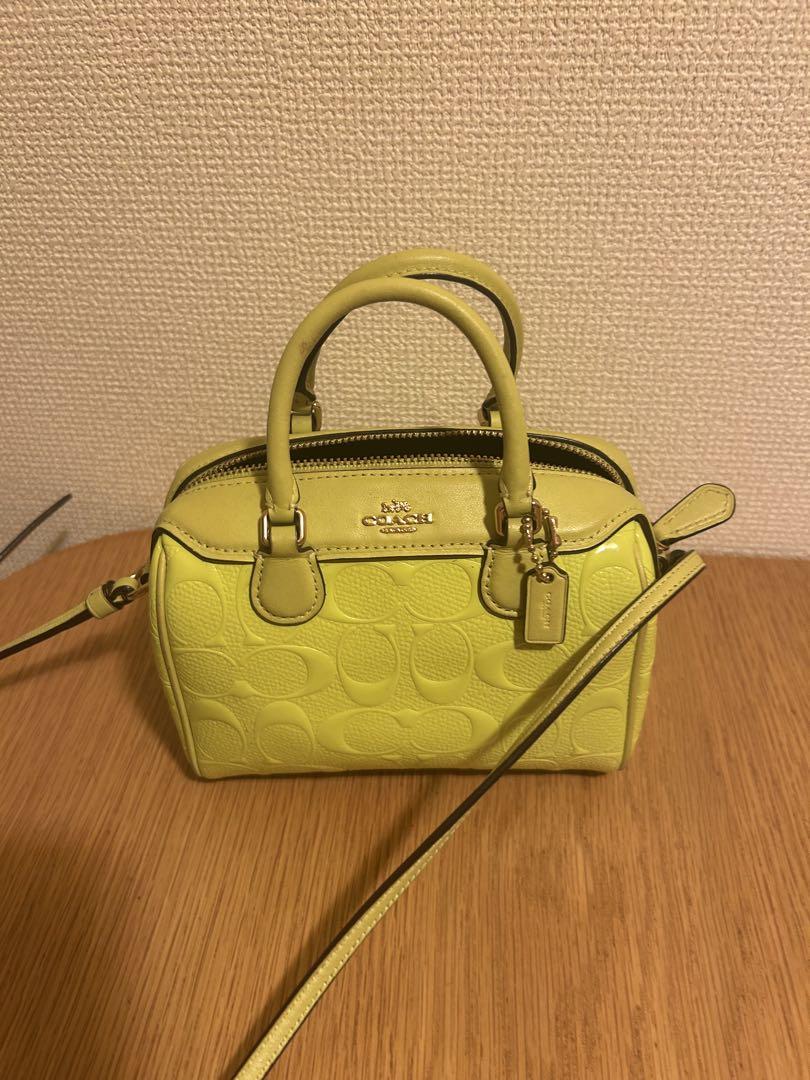 COACH ショルダーバッグ イエロー