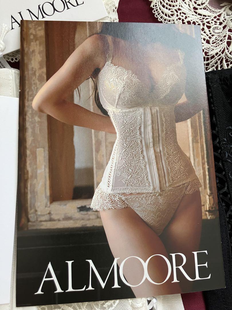 2025人気の 渋谷ゆり フル レースブラ＆コルセットセット ALMOORE 高級 下着・アンダーウェア