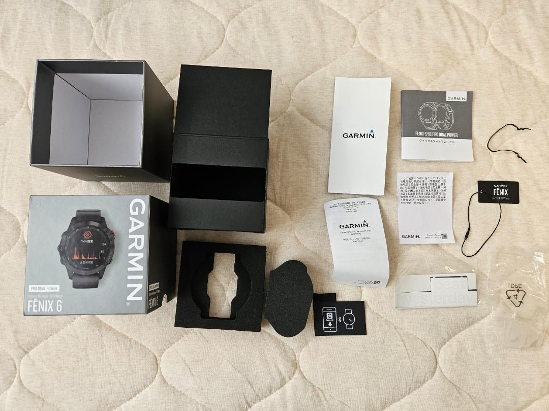 時計 GARMIN fenix 6 Pro Dual Power