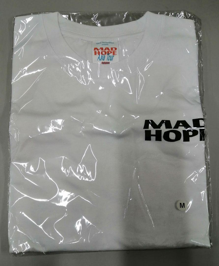 未開封品 MAD HOPE Asia Tour ティーシャツ シロ 星野源新品、♥