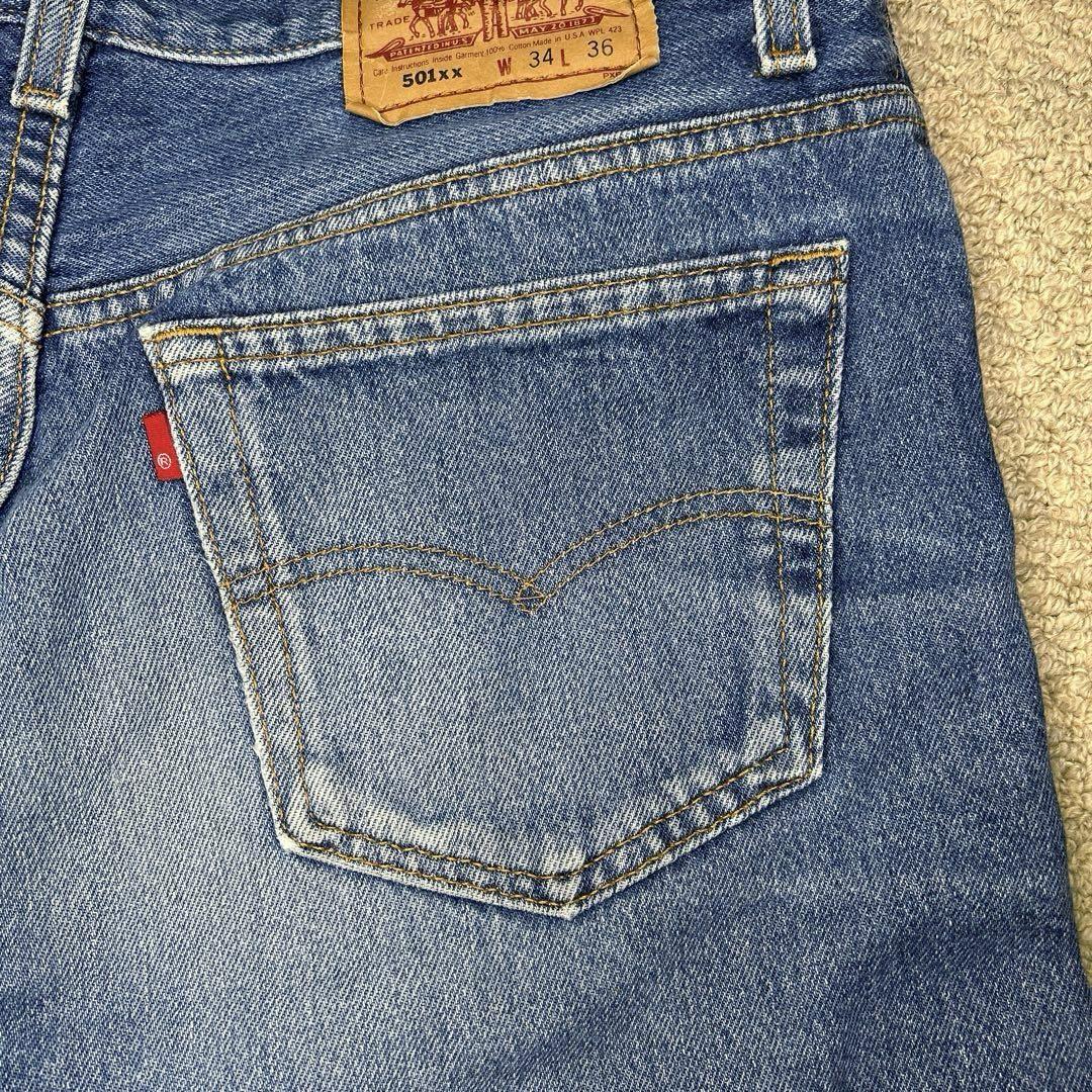 【90s USA Levi's 501xx W34 93米国最終モデル】美品