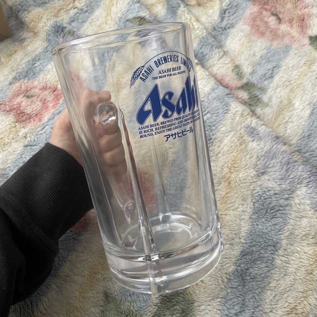アサヒ ガラス メガビールジョッキ