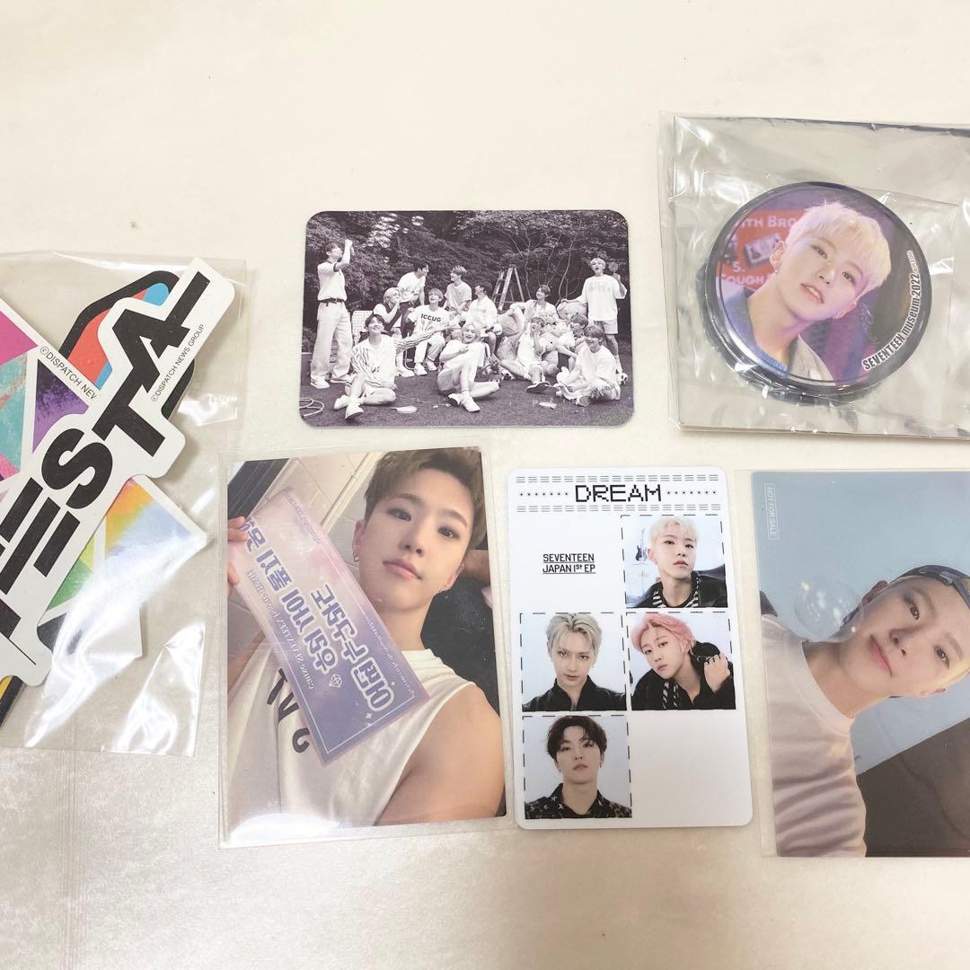 セブチ ホシ サイン 直筆サイン トレカ ヨントン セット フォトカード