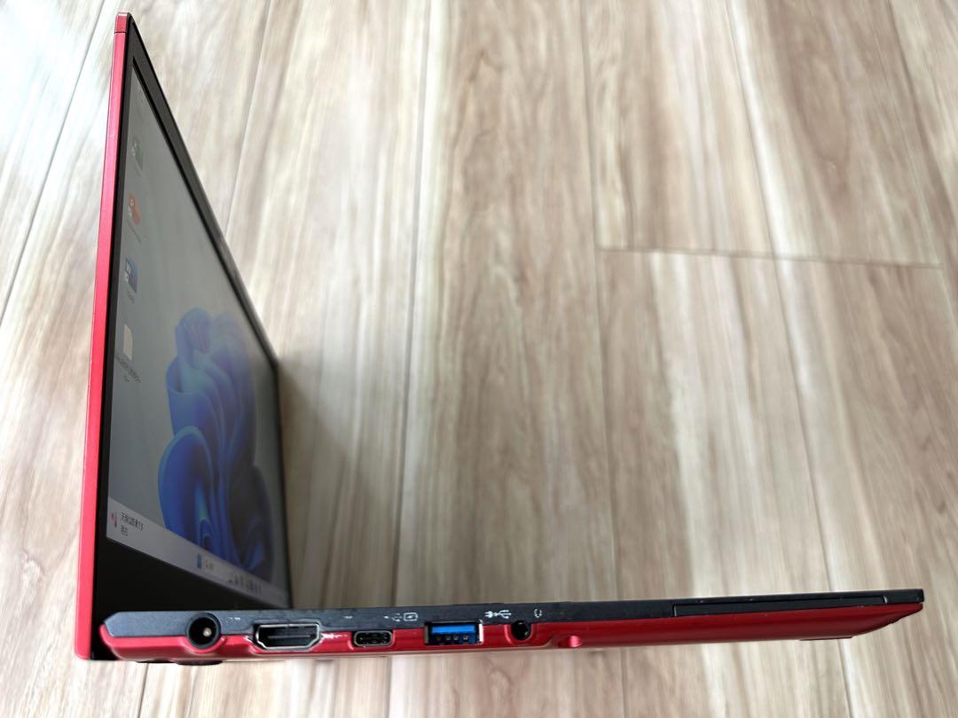 富士通 - Office2021付！超軽量 約799g 薄型赤LIFEBOOK U937/R Office2021付！超軽量 約799g 薄型赤LIFEBOOK U937/R