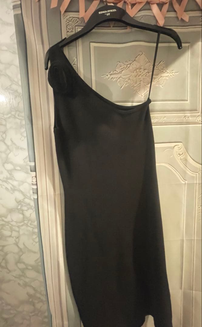 廃盤レア♥️ニットの女王ソニアリキュエル♥️サマーワンピースブラック ニット