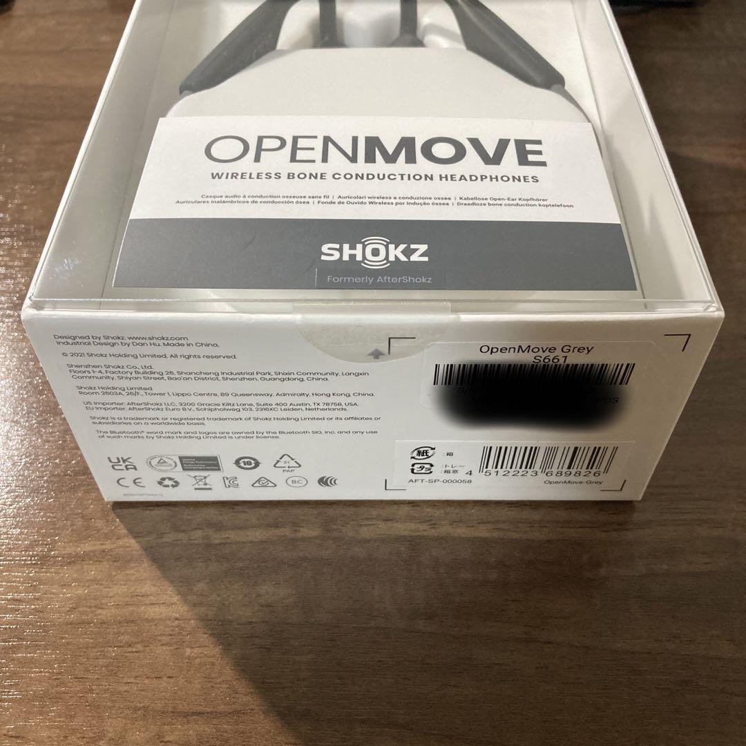 Shokz Openmove 骨伝導 ワイヤレス