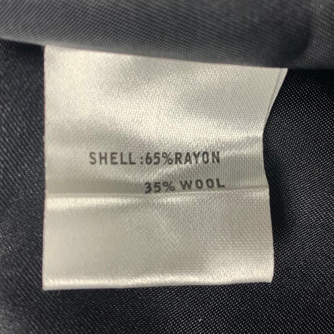 カラー 良品 黒2XL 古着レトロオールドヴィンテージ Q65b4-m77140357738 Pコート メルトンジャケット コラボの