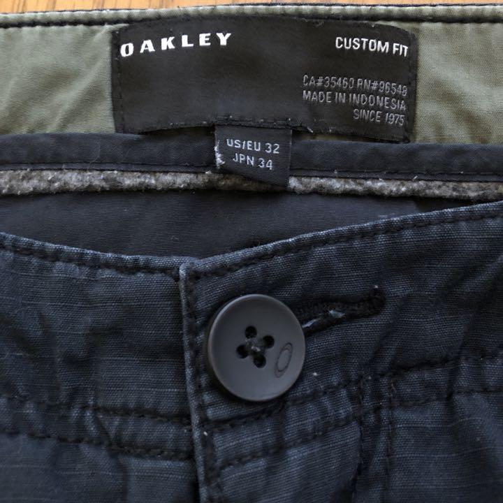 希少90sテーパード OAKLEY カーゴパンツ SURFSKATEGOLF お買い得モデル