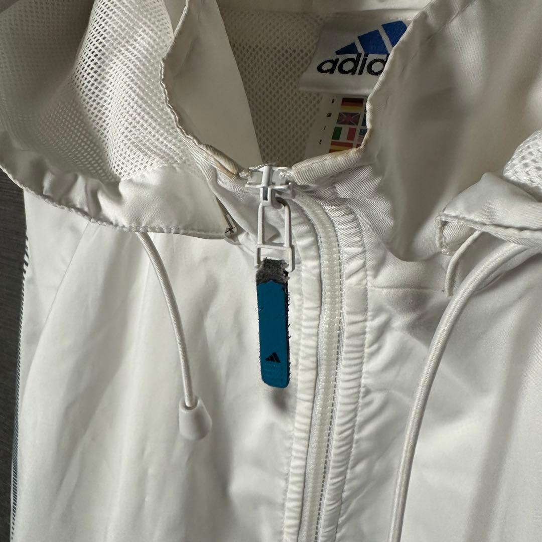 希少カラー】アディダス オーバーサイズ ナイロンジャケット 90s ゆる
