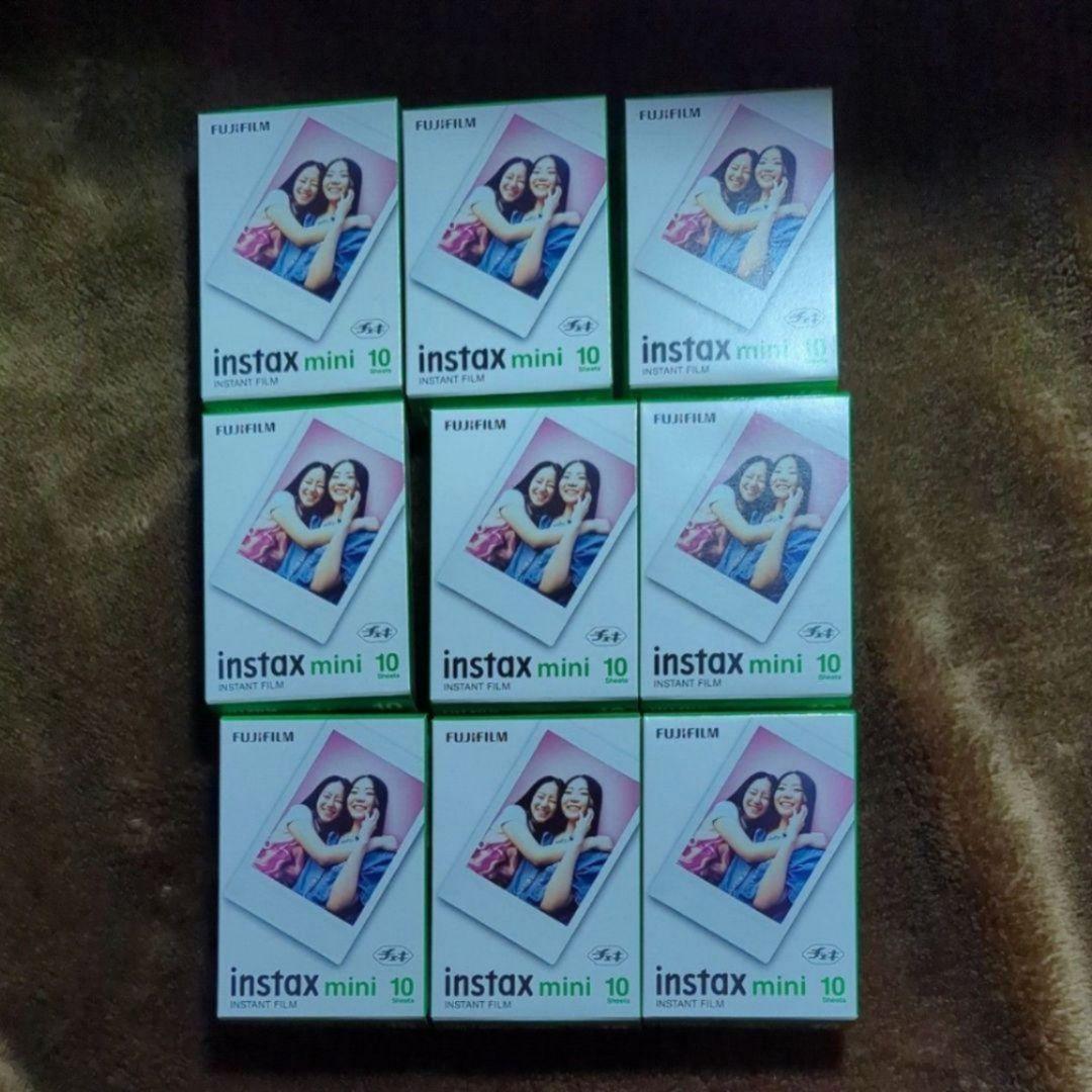 FUJIFILM instaxmini チェキフィルム10枚入×9箱 合計90枚