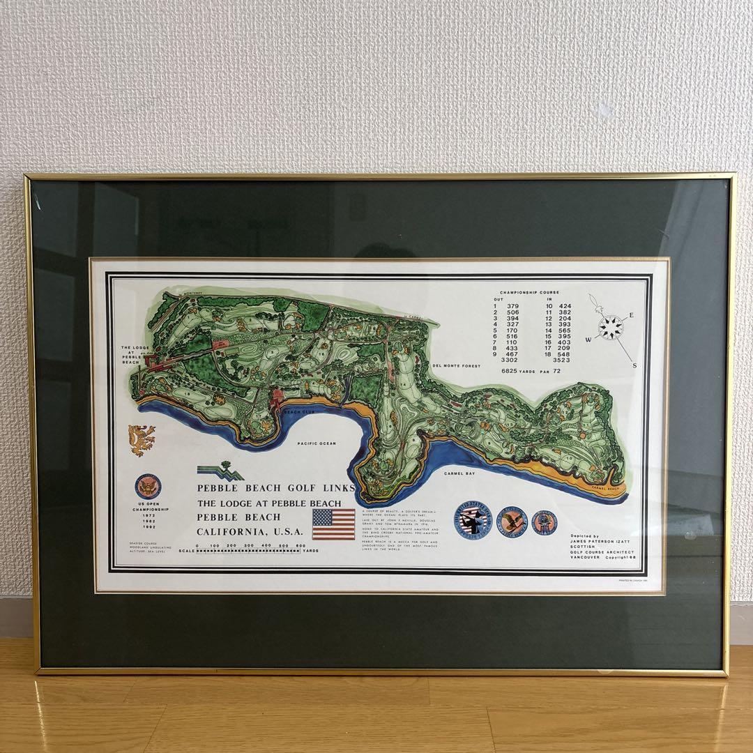 ゴルフコース地図セット