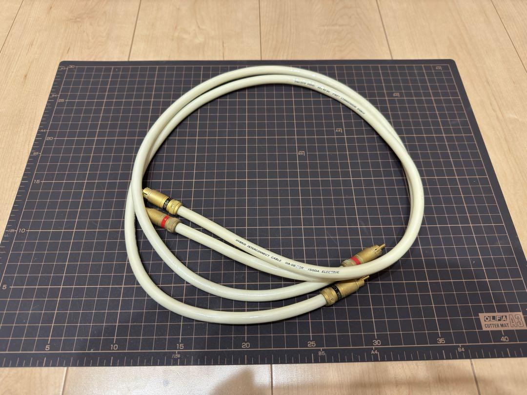 ISODA イソダ HA-08-PSR RCAケーブル 100cm ペア
