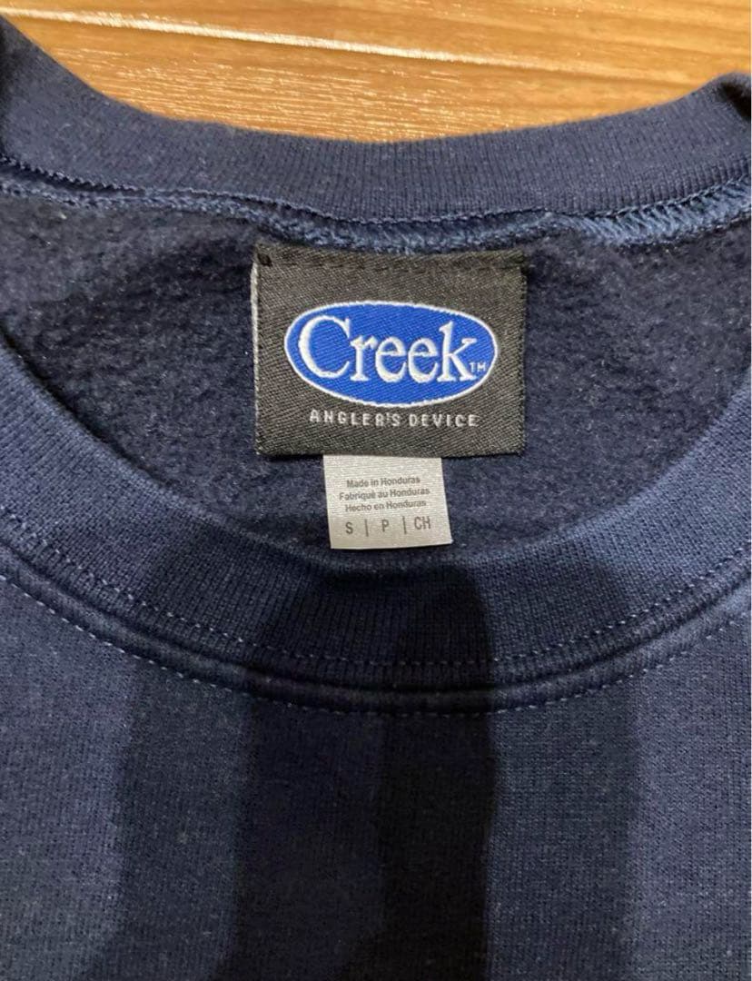 Creek スウェット XL ネイビー Creek スウェット ネイビー Creek スウェット XL ネイビー Creek