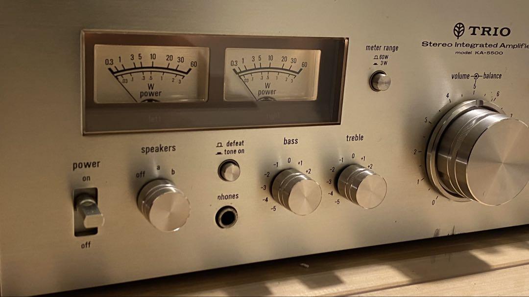TRIO KA-5500 プリメインアンプ