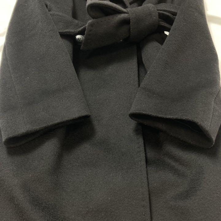 低価爆買い 極美品 MaxMara STUDIO ロングコート マニュエラ 羊毛 44 黒 cjTkY-m77144314478 格安国産