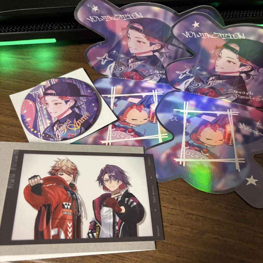 VOLTACTION DynamicVOLT 缶バッジ　セラフ VOLTACTION DynamicVOLT 缶バッジ セラフ Vtuber