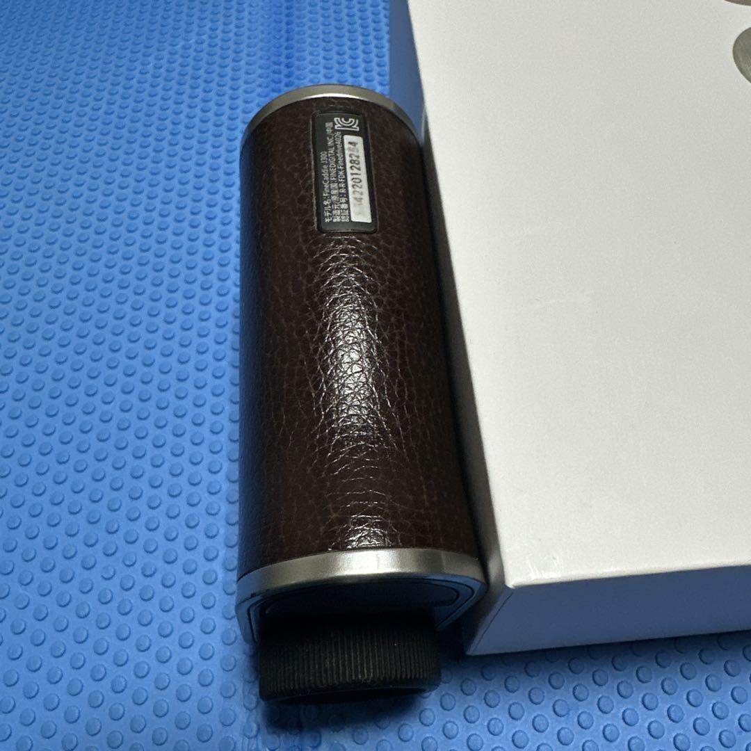 FineCaddie ゴルフ　レーザー距離計　充電式 高低差測定 ケース付き