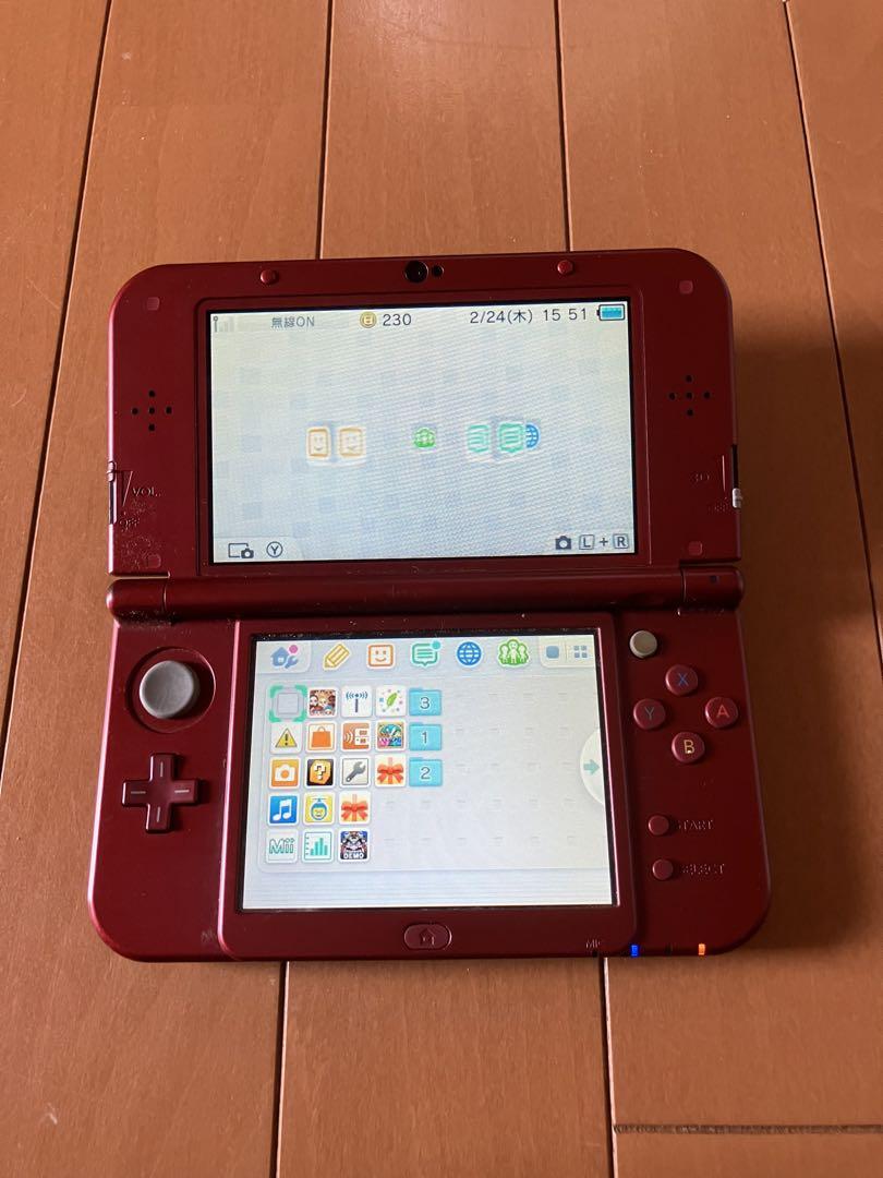 Newニンテンドー3DS LL メタリックレッド 24,000円