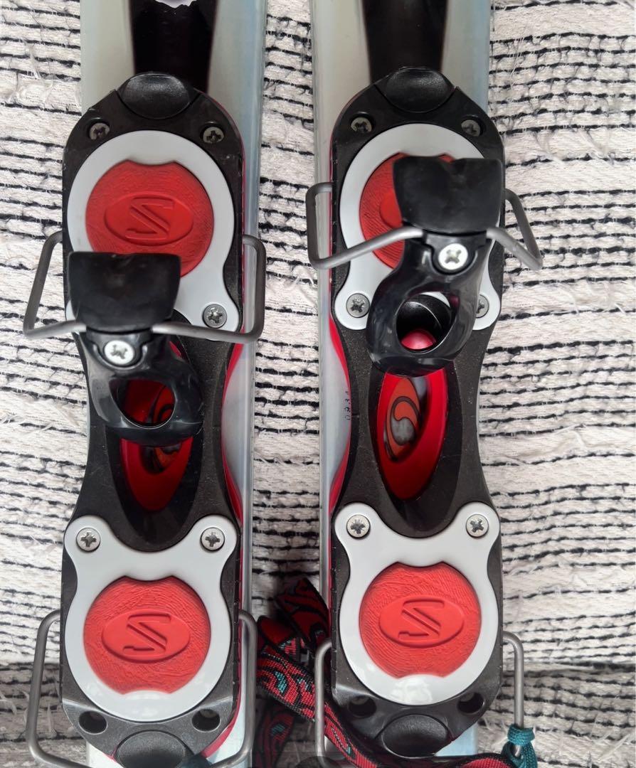 SALOMON スノーブレード スキー　ショートスキー　ケース付き SALOMON - サロモン SALOMON SNOW Blade スノーブレード ファン