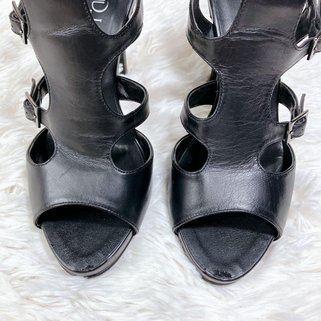 【おまけ付】 ✨美品 ダイアナ グルカサンダル ハイヒール オープントゥ 靴