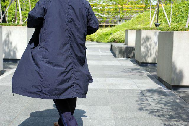 TEATORA ネイビー Device Coat packable 50