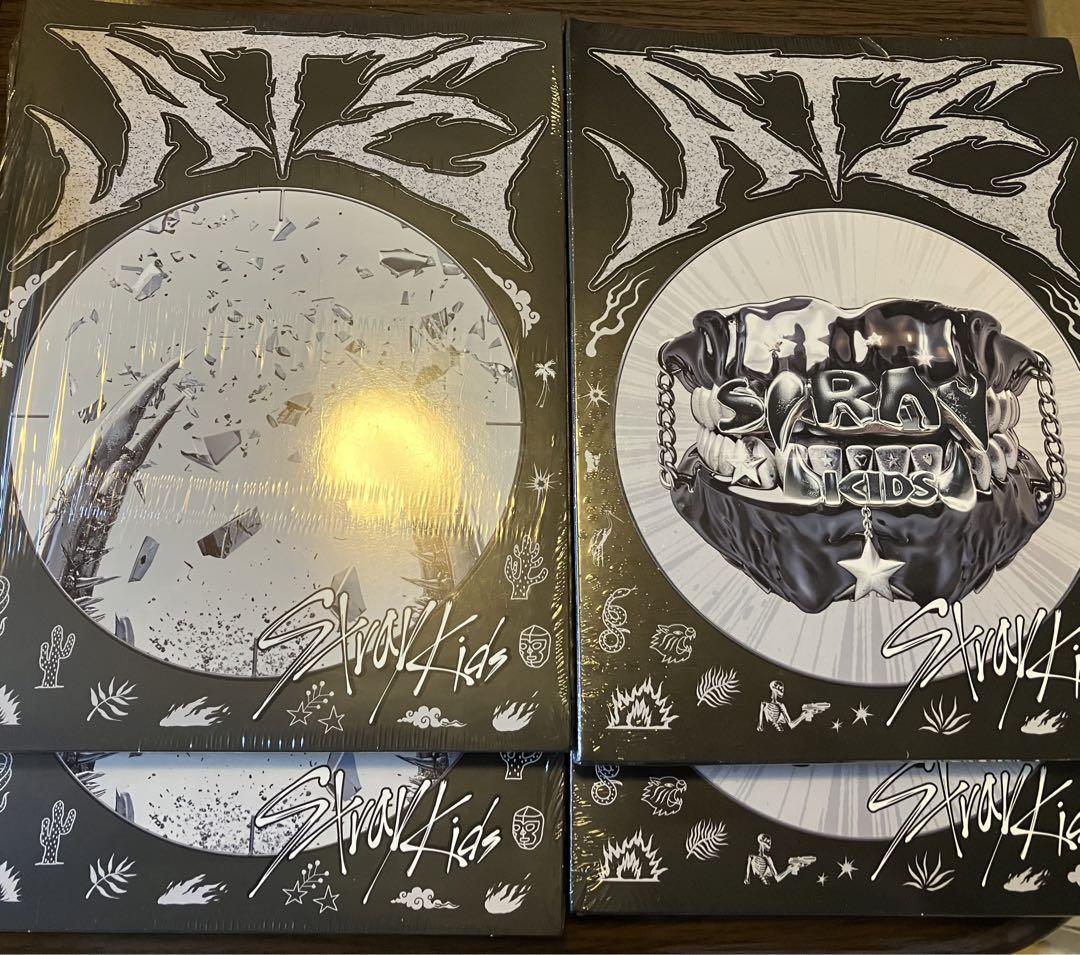スキズ ATE 通常盤 2種 計8枚 新品未開封 Stray Kids - ATE 通常盤 CD 韓国盤 公式 アルバム 2種選択 BOOM