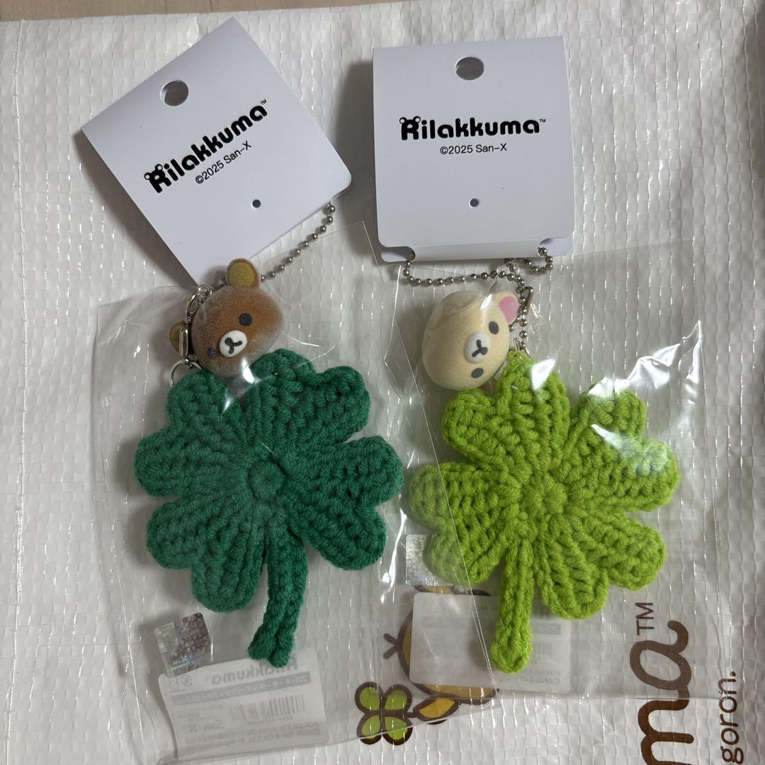 リラックマ×SPINNSクローバーキーホルダー コリラックマ - メルカリ