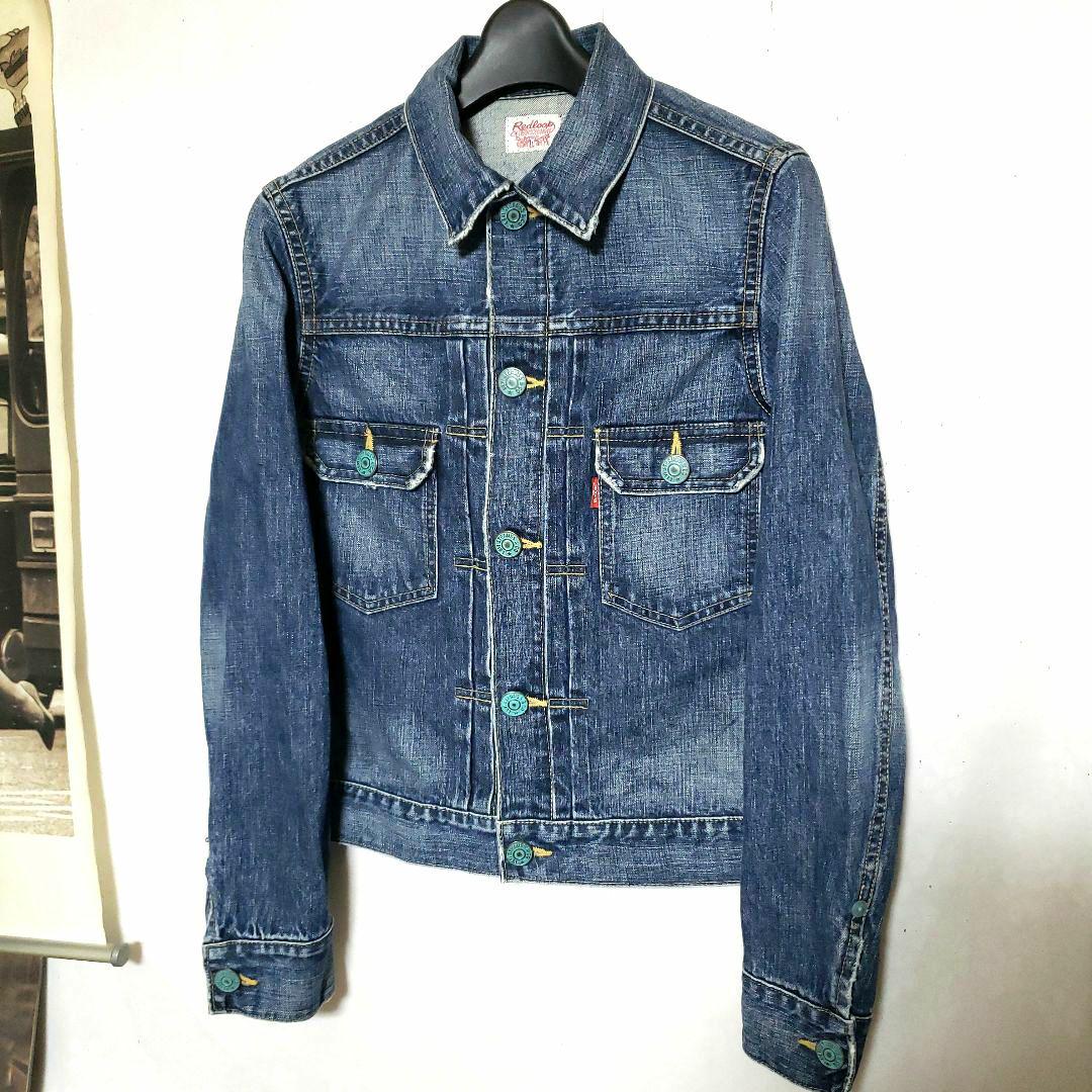 Levi's】Red loop 希少！グランジ加工 2nd Gジャン - メルカリ