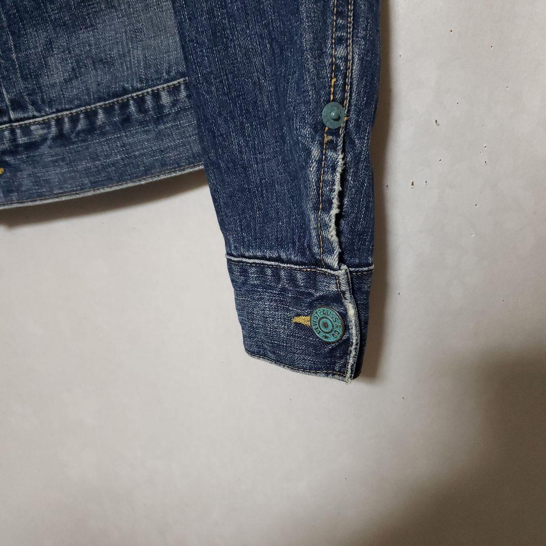 Levi's】Red loop 希少！グランジ加工 2nd Gジャン - メルカリ