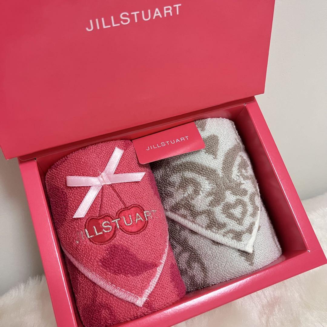 新品＊JILLSTUART ＊タオルハンカチ*ジルスチュアート2枚セット