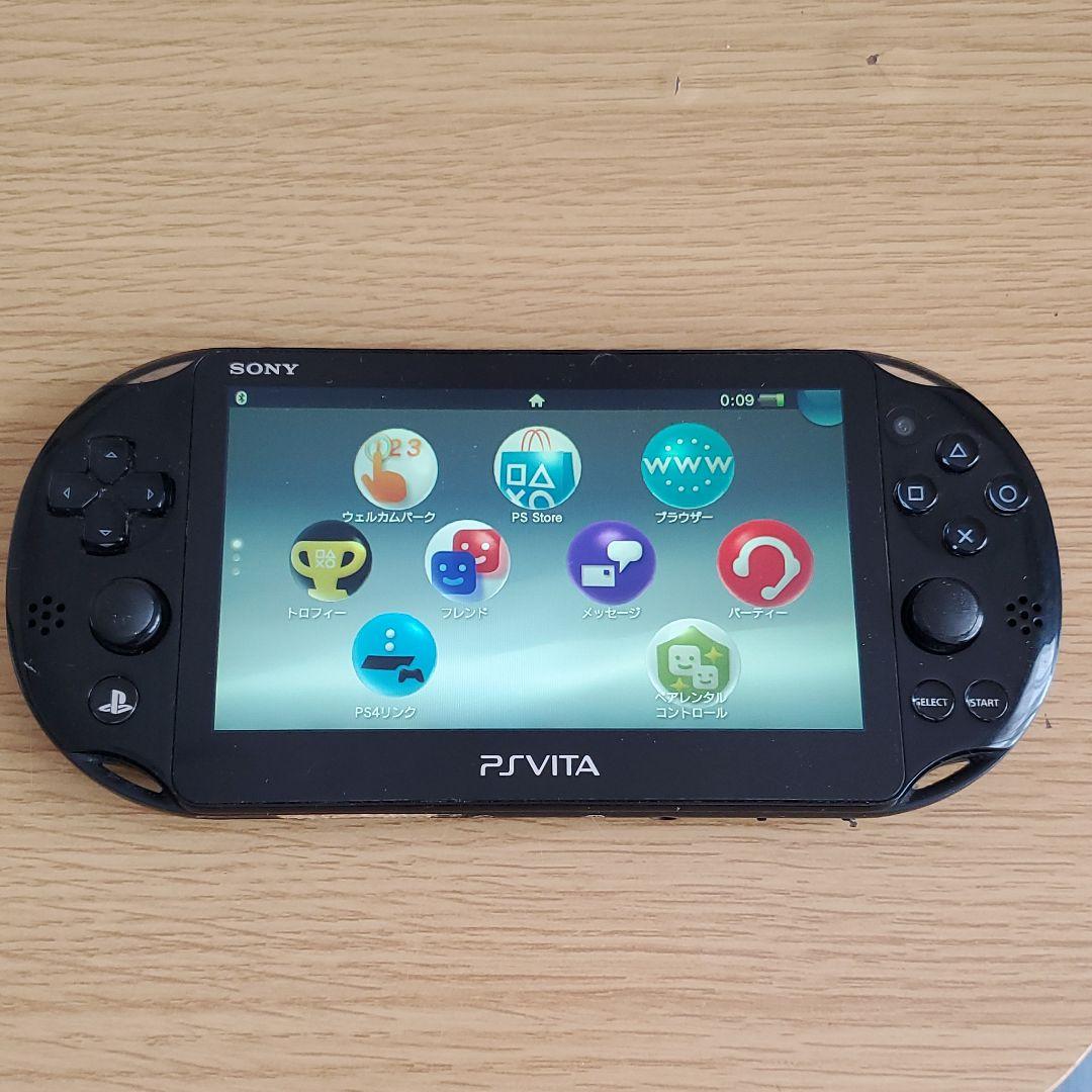 PS Vita 本体 PCH-2000 ブラック 箱付き - メルカリ