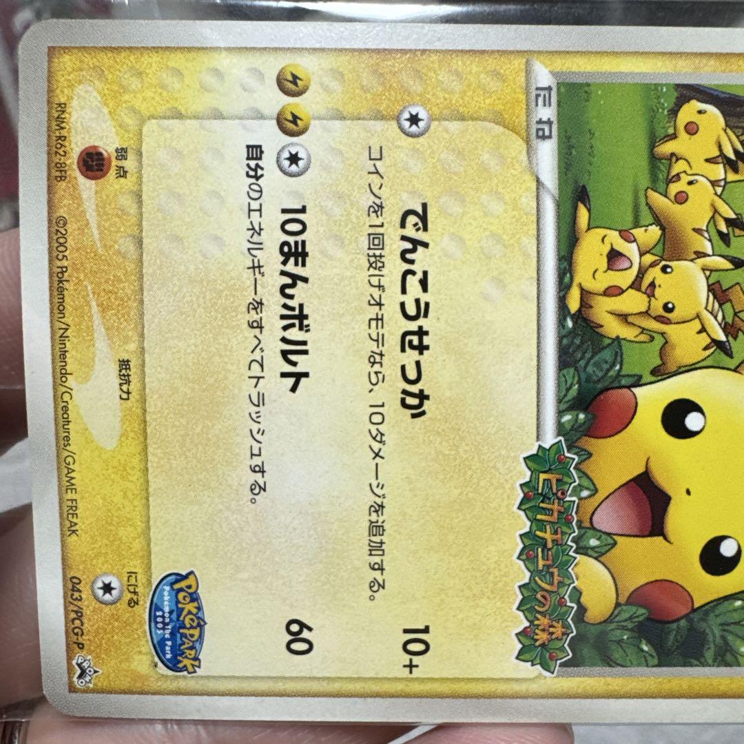 (限定プロモ)ポケパークのピカチュウ　未開封