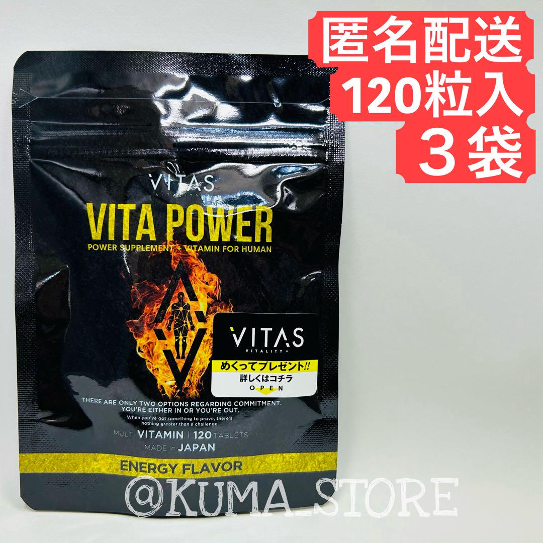 3袋 VITAS バイタス VITA POWER ビタパワー マルチビタミン