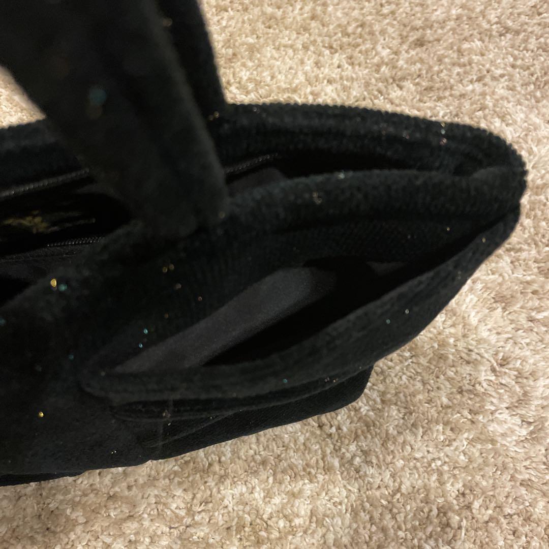 希少 フェイラー バッグ 無地 ラメ ブラックどこで 買え