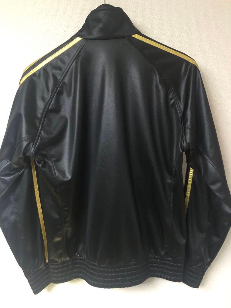 傑作】ラミネートコーティングジャージジャケット【アディダス】 最