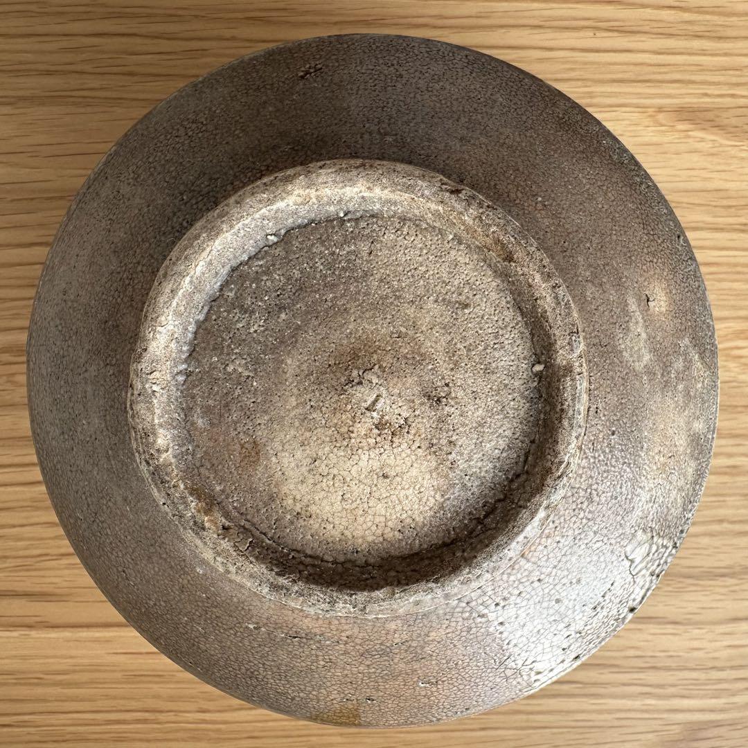 李朝 中期 白磁 壺 22cm 金継ぎ